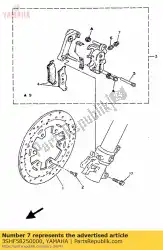 Qui puoi ordinare berretto da Yamaha , con numero parte 3SHF58250000: