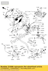 Here you can order the breaker,fan motor kvf750-a1 from Kawasaki, with part number 210080001: