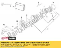 AP8206870, Piaggio Group, Bougie d'allumage br7hs aprilia  amico rally scarabeo sonic sr 50 1993 1994 1995 1996 1997 1998 1999 2000 2001 2002 2003 2004 2005 2006 2007, Nouveau