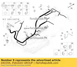 Ici, vous pouvez commander le fusible 40a auprès de Piaggio Group , avec le numéro de pièce 640394: