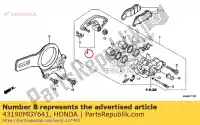 43190MGY641, Honda, aucune description disponible pour le moment honda  vfr 800 2011 2012 2013 2017, Nouveau