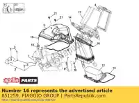 851259, Piaggio Group, Ducto de ar aprilia mxv cross 450, Novo