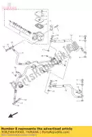 3D8258670000, Yamaha, soporte, cilindro maestro yamaha  xvs 950 1300 2010 2011 2014 2015 2016 2017 2018 2019 2021, Nuevo