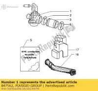 847562, Piaggio Group, Carburador mc3     , Novo