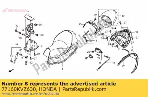 honda 77160KVZ630 geen beschrijving beschikbaar op dit moment - Onderkant