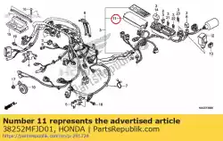 deksel, boven van Honda, met onderdeel nummer 38252MFJD01, bestel je hier online: