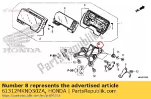 honda 61312MKND50ZA stay meter - Bottom side