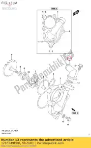 Suzuki 1785749H00 joint comp, wate - Dół