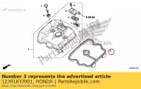 12391KYJ901, Honda, joint, couvercle de culasse honda  cbr crf 250 300 2011 2013 2014 2015 2017 2018 2019 2020, Nouveau