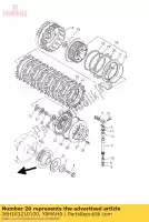 26H163210100, Yamaha, plate, friction yamaha v max xv xvz xvztf 1200 1300 1600 1988 1989 1990 1991 1992 1993 1996 1997 1998 1999 2000 2001 2002, New