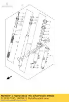 5110327G00, Suzuki, damper assy,fro suzuki dl vstrom  u3 dl650 v strom 650 , New