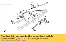 Aquí puede pedir paso comp. De Honda , con el número de pieza 50610HM8000: