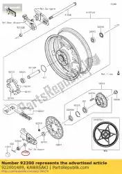 sluitring zr1100-c3 van Kawasaki, met onderdeel nummer 922001489, bestel je hier online: