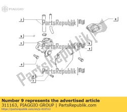 Aprilia 311163, Pakking, OEM: Aprilia 311163