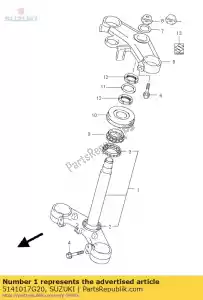 suzuki 5141017G20 sterzo dello stelo - Il fondo