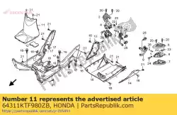 Here you can order the lid,maint*yr286r* from Honda, with part number 64311KTF980ZB:
