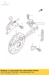Here you can order the stator,signal g from Suzuki, with part number 3311047H00: