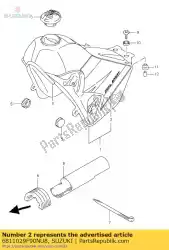 Here you can order the tape set,fuel t from Suzuki, with part number 6811029F90NU8: