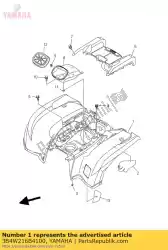 Aquí puede pedir guardabarros trasero comp. 2 de Yamaha , con el número de pieza 3B4W216B4100: