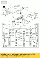 440330013, Kawasaki, forcella-forcella, cnt vn1600-a1 kawasaki vn 1600 2003 2004 2005 2006, Nuovo