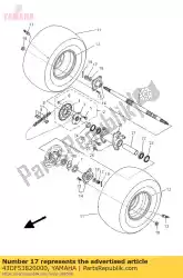 Tutaj możesz zamówić nakr? Tka, o? Od Yamaha , z numerem części 43DF53820000: