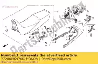 77200MK4700, Honda, geen beschrijving beschikbaar op dit moment honda xbr 500 1985 1986 1987 1988, Nieuw