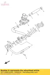 yamaha 3HT14881R000 w??, zagi?? 1 - Dół