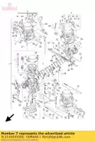 5LV1490J0000, Yamaha, jeu d'aiguilles yamaha fzs 1000 2001 2002 2003 2004 2005, Nouveau