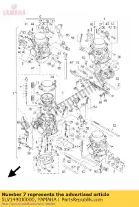 yamaha 5LV1490J0000 set di aghi - Il fondo