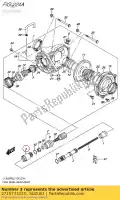 2715731G10, Suzuki, joint, étai arrière suzuki  lt a 450 500 700 2006 2007 2008 2009 2010 2011 2012 2014 2015 2016 2017 2018, Nouveau