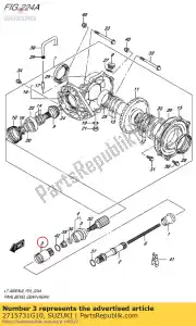 suzuki 2715731G10 gewricht, achter prop - Onderkant