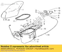 00G01800221, Piaggio Group, Coperchio registro carburatore derbi piaggio atlantis gp series predator o bullet city red e two chic diesis air export gpseries kmh a edicion ed cc t 50 100 02 2 25 3 1, Nieuw