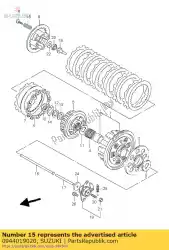 Qui puoi ordinare primavera da Suzuki , con numero parte 0944019020: