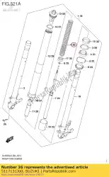 Qui puoi ordinare primavera, forchetta fr da Suzuki , con numero parte 5117131J00: