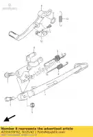 4233035F02, Suzuki, bracket,prop st suzuki gsx r 600 750 1000 2000 2001 2002 2003 2004 2005 2006, New