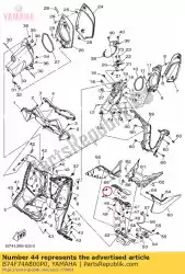 Aquí puede pedir tapa, combustible de Yamaha , con el número de pieza B74F74A800P0: