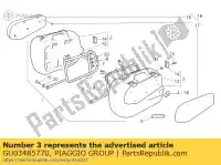 GU03485770, Piaggio Group, lh suitcase 40 l moto guzzi california ev pi cat stone touring classic 1100, New