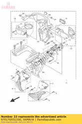 Ici, vous pouvez commander le boulon (4gv) auprès de Yamaha , avec le numéro de pièce 970170501200: