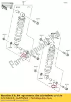 921390084, Kawasaki, bucha kvf750-a1 kawasaki  brute force kfx kvf 450 650 750 2005 2006 2007 2008 2009 2010 2011 2012 2013 2014 2015 2016 2017 2018 2019 2020 2021, Novo