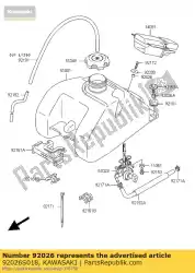 Here you can order the spacer,6. 5x10x9. 4 ksf400-a1 from Kawasaki, with part number 92026S018:
