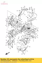 Aqui você pode pedir o painel 1 em Yamaha , com o número da peça 2PP2835U00P1: