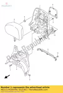 suzuki 4621114G00YAY poignée, passager - La partie au fond