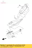 17D1466G5000, Yamaha, korpus, t?umik yamaha yz 250 2010 2011 2012 2013, Nowy