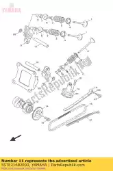 Here you can order the pad, adjusting (1. From Yamaha, with part number 5STE21682000: