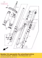 23X23144L000, Yamaha, py? uszczelniaj?cy yamaha it xtz yz 125 200 250 490 660 750 1986 1987 1989 1990 1991 1992 1993 1994 1995 1996, Nowy