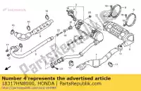 18317HN8000, Honda, ogranicznik, iskra honda trx 650 2003 2004 2005, Nowy