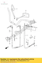 Here you can order the cable,clutch from Suzuki, with part number 5820013F00: