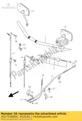 Aqui você pode pedir o suporte, cabo em Suzuki , com o número da peça 4327538A00: