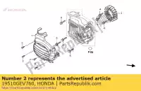 19510GEV760, Honda, ventilateur, refroidissement honda nps zoomer  nps50 50 , Nouveau