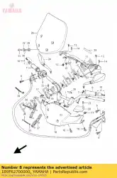 kabel connector ca van Yamaha, met onderdeel nummer 1B9F62700000, bestel je hier online: